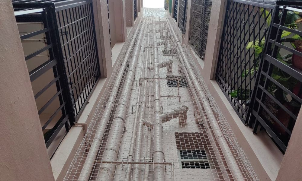 Duct Area Safety Nets in Varthur